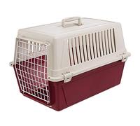 Ferplast Atlas 30el, Panier De Transport Pour Chats Et Chiens, Colori Bordeaux 60 X 40 X 38 Cm