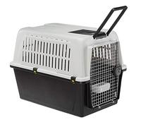 Ferplast Panier de transport pour grands chiens Atlas 60, écuelle et accessoires inclus, verrouillage de sécurité, grilles de ventilation