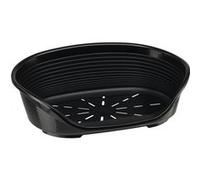 Ferplast Panier en plastique chiens chats Ferplast SIESTA DELUXE différentes couleurs tailles Noir Noir G