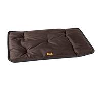 Ferplast Panier pour Chien Chat - Lit Chien Moyen Lavable - Matelas Chien - Coussin Chien Chat - Imperméable & Anti-Rayures - Tapis Chien pour Voitures, Niches - Jolly, 83 x 50 CM, Marron
