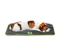 Ferplast Panier pour Chien Chat - Lit Chien Petit Lavable - Matelas Chien - Coussin Chien Chat - Imperméable & Anti-Rayures - Tapis Chien pour Voitures, Niches - Jolly, 65 x 48 CM, Noir