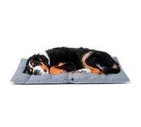 Ferplast Panier pour Chien Chat - Lit Chien Très Grand Lavable - Matelas Chien - Coussin Chien Chat - Imperméable & Anti-Rayures - Tapis Chien pour Voitures, Niches - Jolly, 108 x 79 CM, Gris