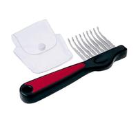 Ferplast Peigne coupe-nœuds pour chiens, élimine les nœuds et les nœuds, idéal pour les poils mi-longs, lames en acier avec étui