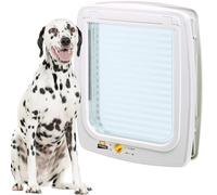 Porte pour chiens - FERPLAST - Swing 15T - Blanc - 4 voies - Wind stopper