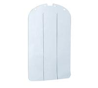 Ferplast Porte pour niche chiens modèle DOGVILLA 90, porte pour niches d'extérieur, habitat pour chiens, PVC transparent anti-pluie, vent, froid, 23,6 x 0,2 x h 38,3 cm