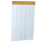 Ferplast Porte pour niche pour chiens modèle DOMUS EXTRA LARGE, BAITA 100 et BAITA 120, CANADA 6, porte pour niches d'extérieur, PVC transparent, anti-pluie, vent, froid, 35 x h 59 cm