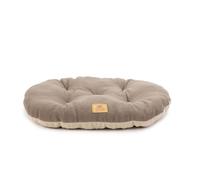 Ferplast RELAX MICROFLEECE Coussin rembourré en micropolaire pour chiens et chats 45/2 - 43 x 30 cm - Taupe