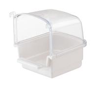 Ferplast RIO 1 Bain pour canaris, petits oiseaux et oiseaux exotiques RIO 1 - 14 x 12 x h 13 cm - Coloris assortis