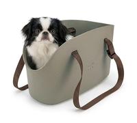 Ferplast Sac pour chiens with‑ME Small – EVA, poignées réglables, ceinture de sécurité incluse Taupe