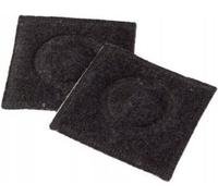 Ferplast Set de filtres de rechange pour fontaine pour chats Vega, petite fontaine pour chiens, filtre à charbon actif pour distributeur d'eau pour animaux domestiques, pack de 2, 8 x 8 cm