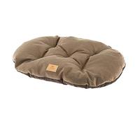 Ferplast Stuart Coussin Double-Face/Tweed/Velours Doux/Lavable pour Chien/Chat Marron 89/10 1 Unité