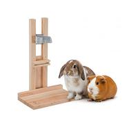 Ferplast Support pour Abreuvoir pour Lapins 300 CC et 600 CC, en Bois, Cochon d'Inde