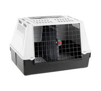 Ferplast Transport Chiens pour Voiture ATLAS CAR 100, Grilles d'aération, Compartiments de rangement, Tapis Drainant