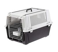 Ferplast Transport pour Chiens de Taille Moyenne Atlas 40 Professional, Box pour Le Transport d'animaux avec Abreuvoir Inclus, 49 X 68 X H 45,5 cm Gris
