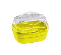 Ferplast Transport pour Hamsters et Autres Petits Rongeurs Aladino Small Cage de Transport pour Petits Animaux, Rongeurs, Hamsters, Plastique Résistant, 20 X 16 X H 13,5 cm, Vert
