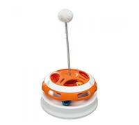 Ferplast Vertigo jouet pour chat - Carrousel Ø24 x 36,5 cm avec 2 balles (1 LED)