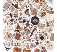 FerraDrend 200 Pièces Scrapbooking Stickers, Autocollants Coquette Vintage