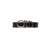 Ferragamo - Adjustable Gancini Belt - Homme - Accessoires - Noir - Taille: 85 CM