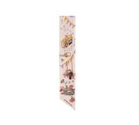 Ferragamo - Bandeau en soie - Femme - Accessoires - Rose - Taille: ONE Size