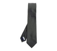 Ferragamo - Barzio7J Silk Tie - Homme - Accessoires - Vert - Taille: ONE Size