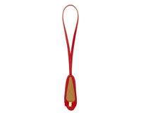 Ferragamo - Bow Varina Leather Charm - Femme - Accessoires - Rouge - Taille: ONE Size
