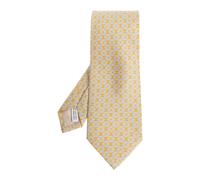 Ferragamo - Brando Tie - Homme - Accessoires - Beige - Taille: ONE Size