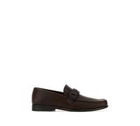 Ferragamo - Caspian Loafer - Homme - Chaussures - Brun - Taille: 42 1/2 EU