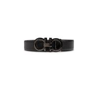 Ferragamo - Ceinture Double Ajustable Gancini - Homme - Accessoires - Brun - Taille: 95 CM
