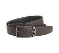 Ferragamo - Ceinture Double Réglable - Homme - Accessoires - Brun - Taille: 85 CM