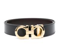 Ferragamo - Ceinture Réversible - Femme - Accessoires - Noir - Taille: 110 CM