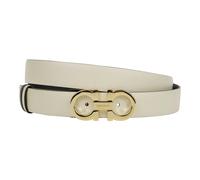 Ferragamo - Ceinture Gancini - Femme - Accessoires - Beige - Taille: 100 CM
