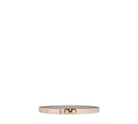 Ferragamo - Ceinture Gancini réversible et ajustable - Femme - Accessoires - Rose - Taille: 80 CM