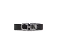 Ferragamo - Ceinture Réversible - Homme - Accessoires - Noir - Taille: 100 CM