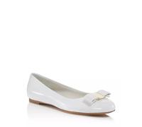 Ferragamo - Chaussure Mocassin Classique Slip-On - Femme - Chaussures - Blanc - Taille: 36 EU