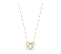 Ferragamo - Collier avec pendentif - Femme - Accessoires - Jaune - Taille: ONE Size