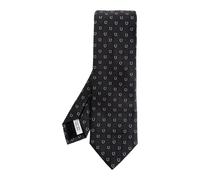 Ferragamo - Cravate Cairo en Soie - Homme - Accessoires - Gris - Taille: ONE Size