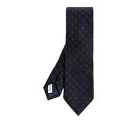 Ferragamo - Cravate en soie - Homme - Accessoires - Bleu - Taille: ONE Size