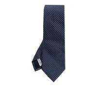 Ferragamo - Cravate en soie - Homme - Accessoires - Bleu - Taille: ONE Size