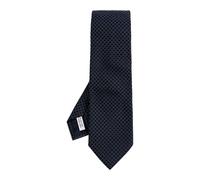 Ferragamo - Cravate en soie - Homme - Accessoires - Bleu - Taille: ONE Size