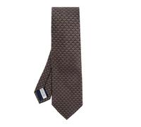 Ferragamo - Cravate en soie - Homme - Accessoires - Noir - Taille: ONE Size