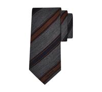 Ferragamo - Cravate Jacquard à Rayures Régimentaires - Homme - Accessoires - Multicolore - Taille: ONE Size