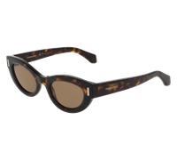 Ferragamo Donna Ferragamo SF2062SE 242 Lunettes de soleil Acetato Havana Cat Eye Normale