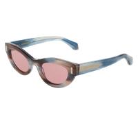 Ferragamo Donna Ferragamo SF2062SE 314 Lunettes de soleil Acetato Cat Eye Normale