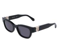 Ferragamo Donna Ferragamo SF2067S 001 Lunettes de soleil Acetato Nero Squadrata Normale