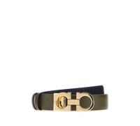 Ferragamo - Donna H.25 Ceinture - Femme - Accessoires - Vert - Taille: 90 CM