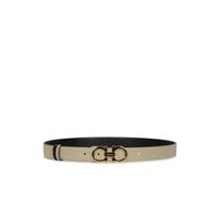 Ferragamo - Donna H25 Belt - Femme - Accessoires - Beige - Taille: 75 CM