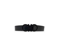 Ferragamo - Double Adjus Belt - Homme - Accessoires - Noir - Taille: 100 CM