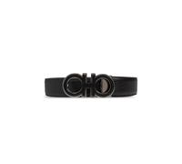 Ferragamo - Double Adjus Belt - Homme - Accessoires - Noir - Taille: 105 CM