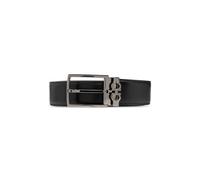 Ferragamo - Double Adjus Belt - Homme - Accessoires - Noir - Taille: 90 CM