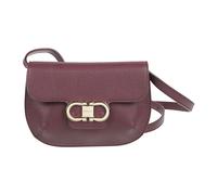 Ferragamo - Double Gancini Mini Bag - Femme - Sacs - Violet - Taille: ONE Size